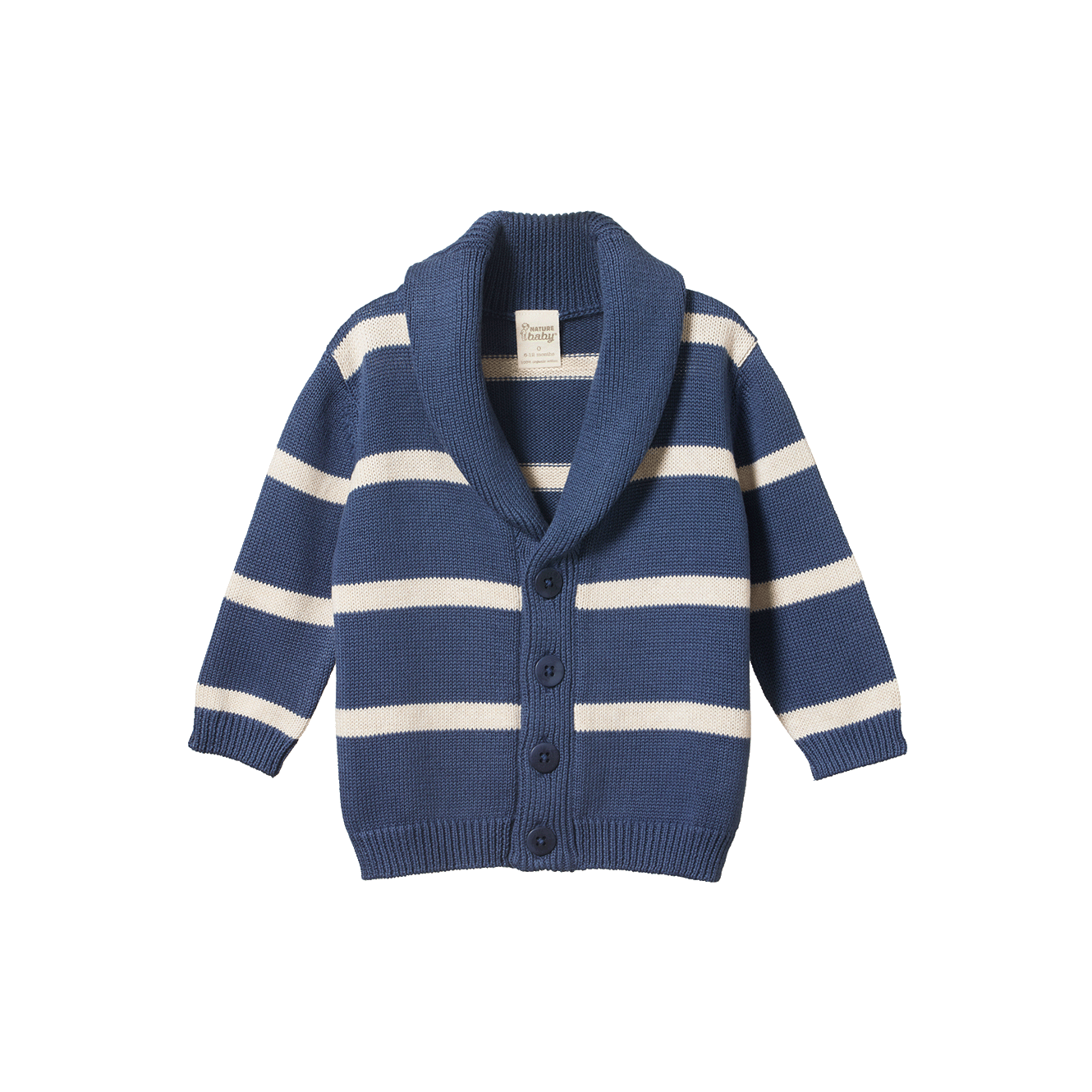 Benji Jacket - Vintage Indigo/Oatmeal Marl Stripe