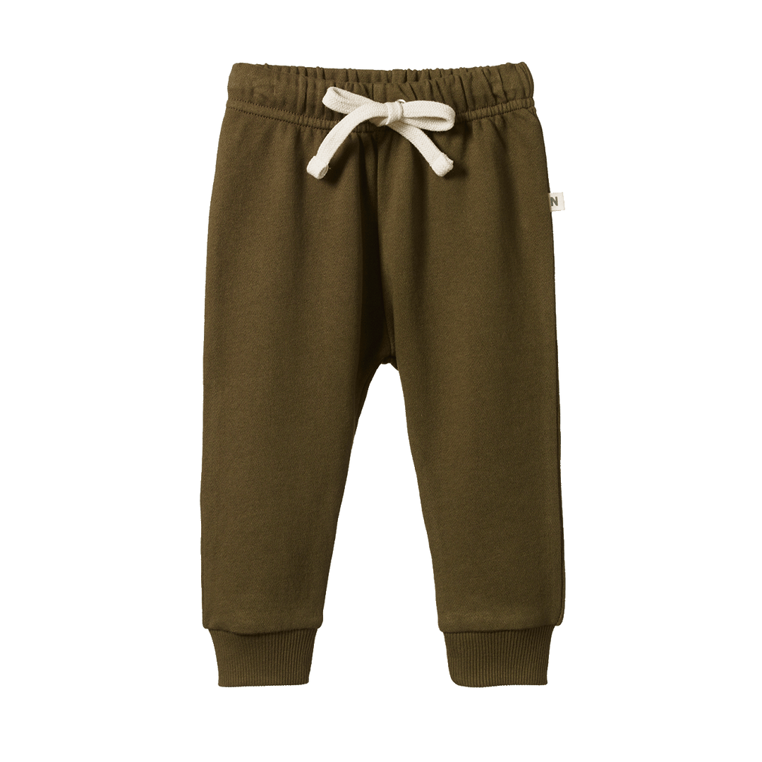 Nature Baby Sunday Track Pants - Herb