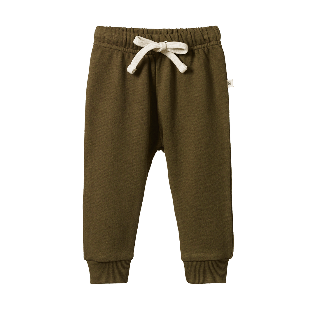 Nature Baby Sunday Track Pants - Herb