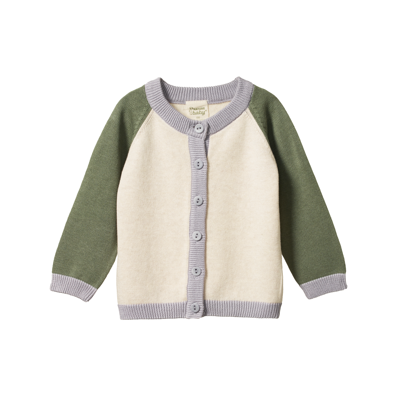 Nature Baby Piper Cardigan - Lilac Trio