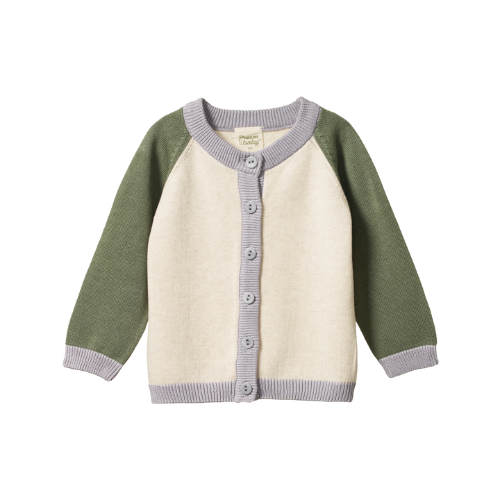 Nature Baby Piper Cardigan - Lilac Trio