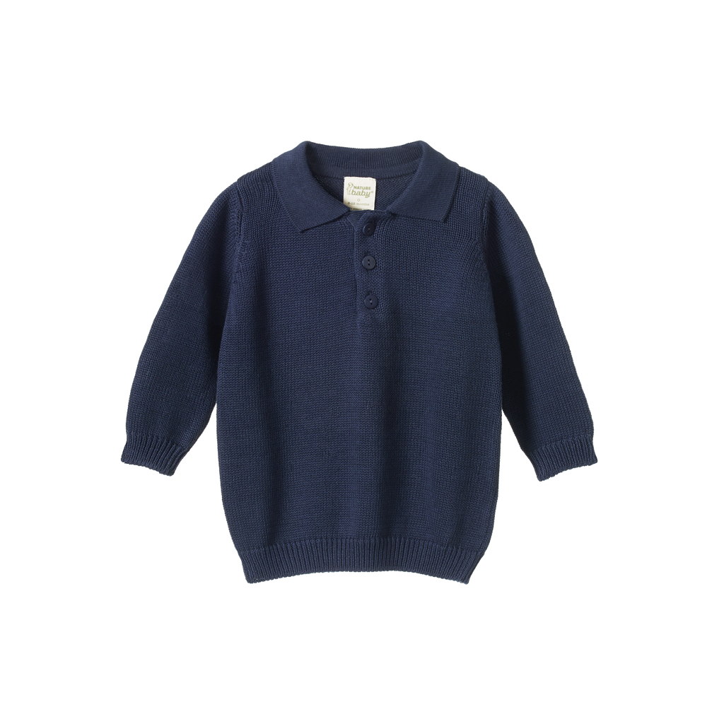 Nature Baby Grandpa Jumper - Night