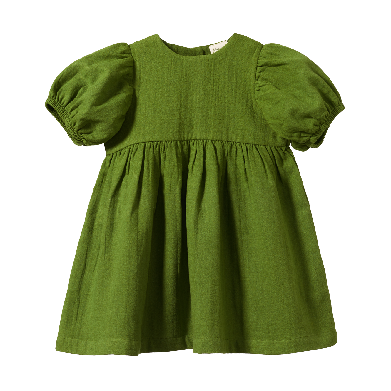 Nature Baby Albertine Dress - Leaf Crinkle