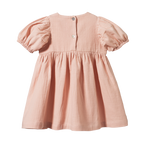 Albertine Dress - Rose Dust Crinkle