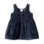 Amelia Pinafore - Navy