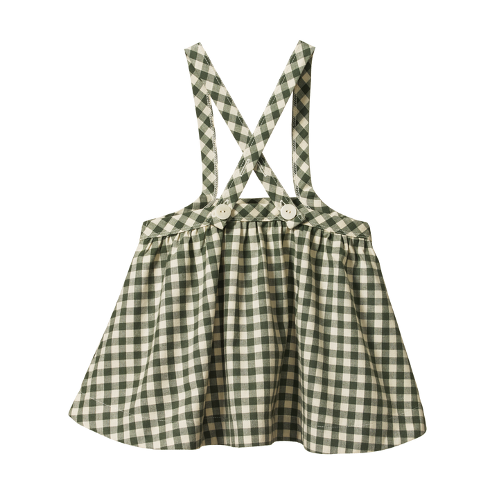 Nature Baby May Pinafore - Thyme Check