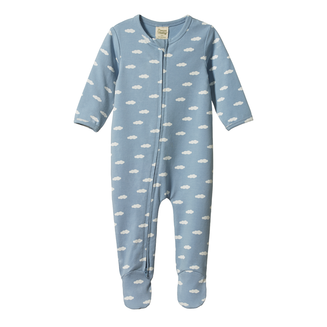 Nature Baby Dreamlands Suit - Mini Cloud Print