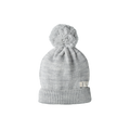 Nature Baby Alpine Pom Pom Beanie - Light Grey Marl