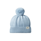 Alpine Pom Pom Beanie - Celestial Blue