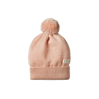 Alpine Pom Pom Beanie - Rose Dust
