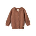 Nature Baby Merino Knit Cardigan - Hazelnut