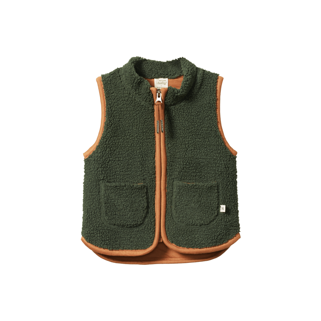 Nature Baby Flint Vest - Thyme