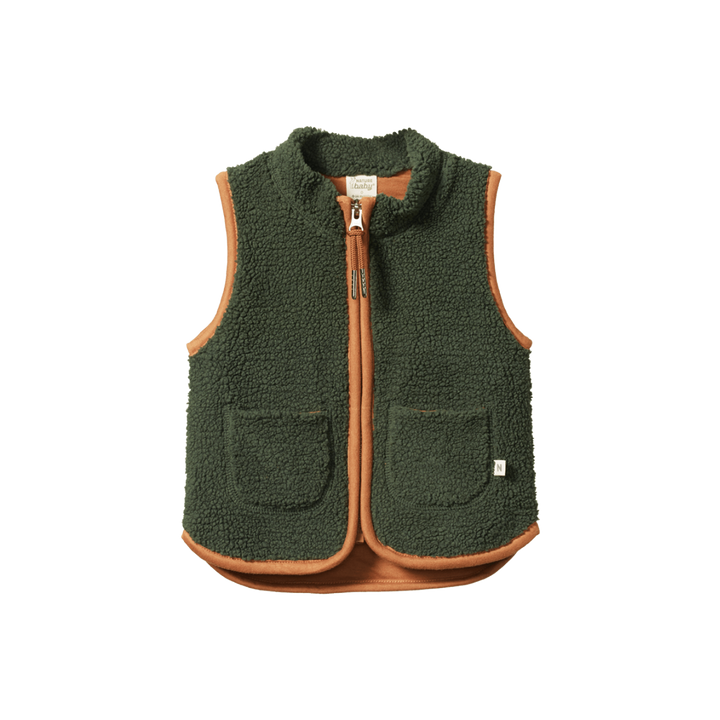 Nature Baby Flint Vest - Thyme