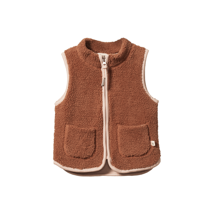 Nature Baby Flint Vest - Hazelnut