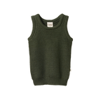 Merino Knit Vest - Thyme Chunky Knit