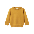 Merino Knit Pullover - Yellow Sun