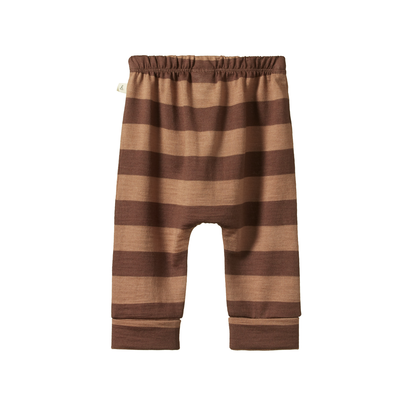 Nature Baby Merino Essentials Drawstring Pants - Bear Bold Stripe