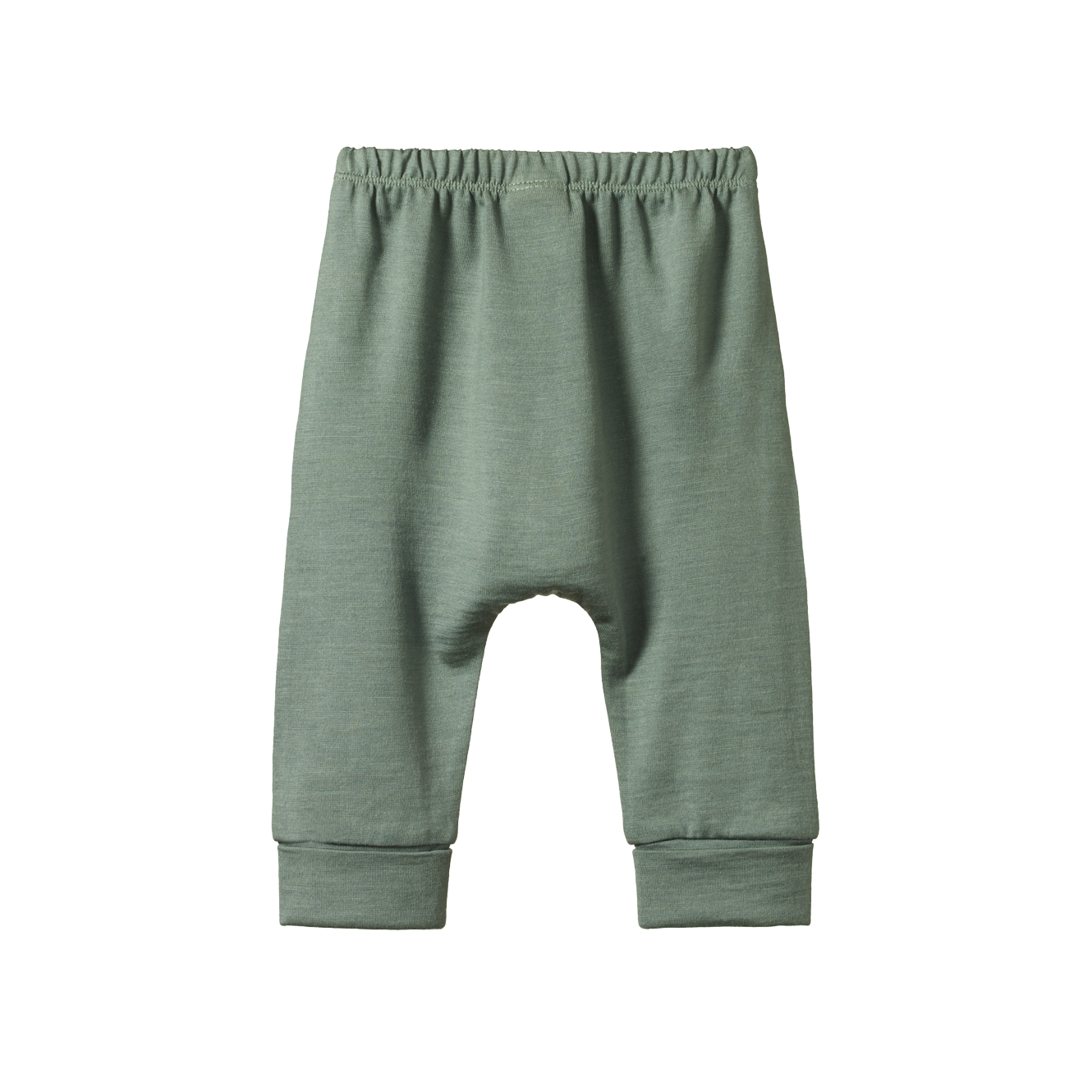 Nature Baby Merino Essentials Drawstring Pants - Nettle