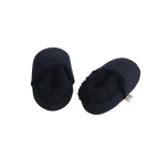 Lambskin Booties - Navy