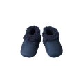 Lambskin Booties - Navy