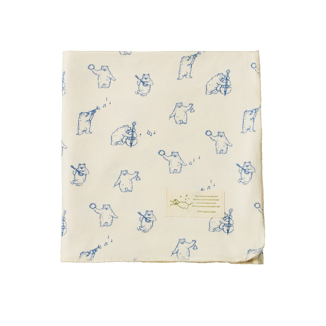 Nature Baby Wrap - Bluegrass Bears Print