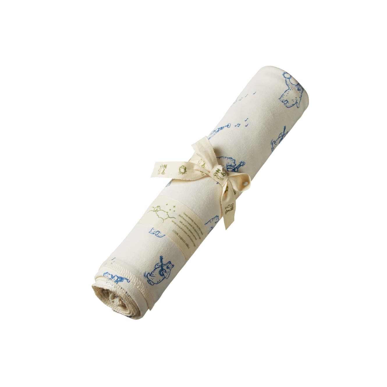 Nature Baby Wrap - Bluegrass Bears Print