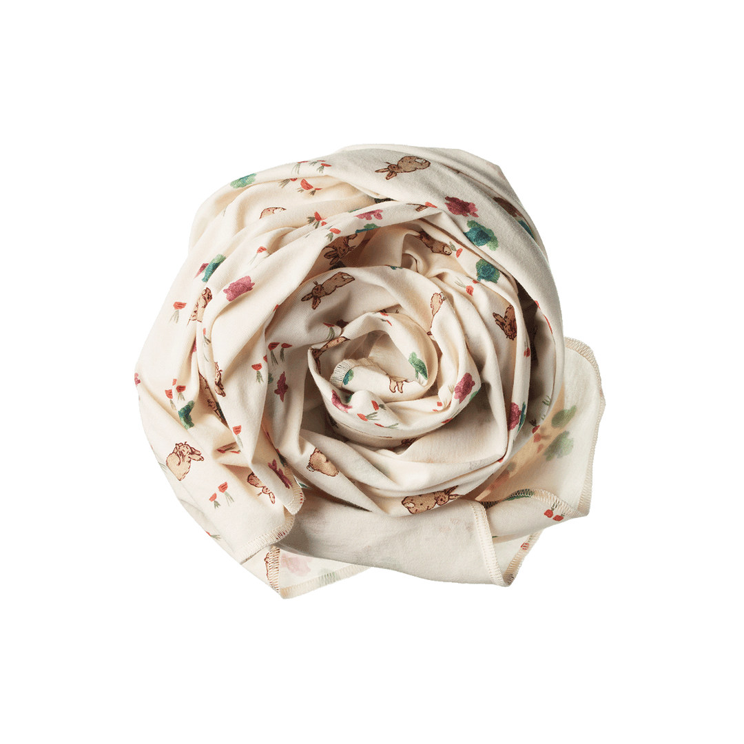 Nature Baby Wrap - Country Bunny Print