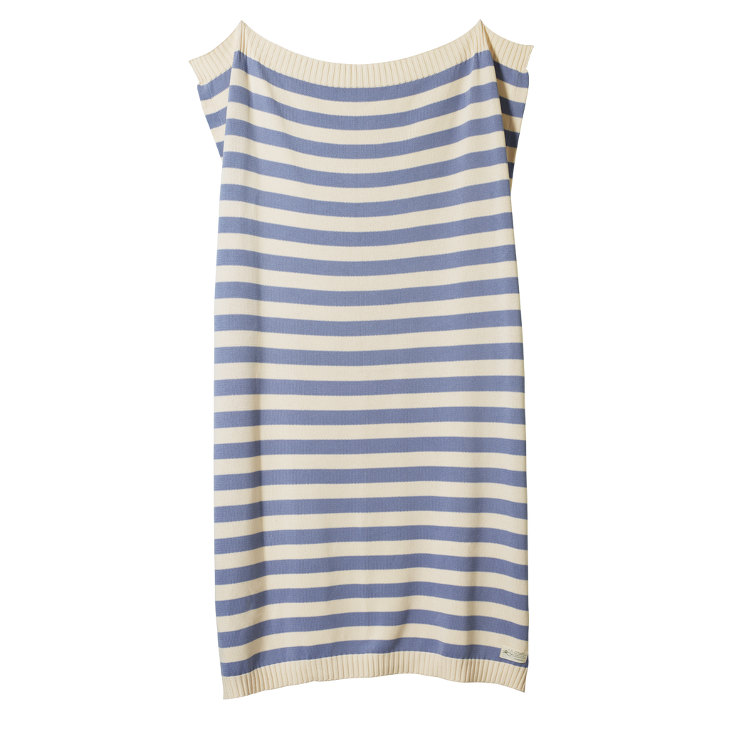 Nature Baby Dune Blanket - Bold Dusky Stripe
