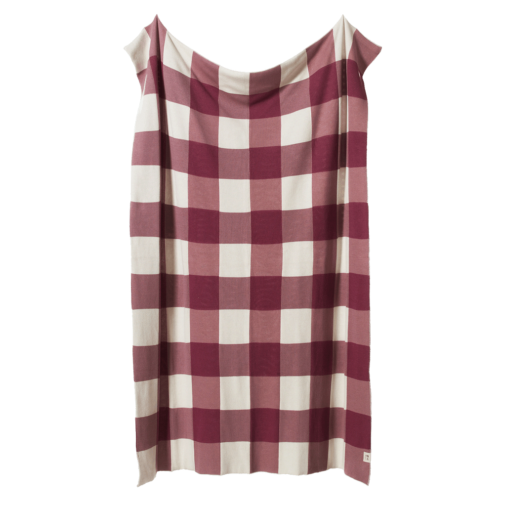 Dune Blanket - Rhubarb Check