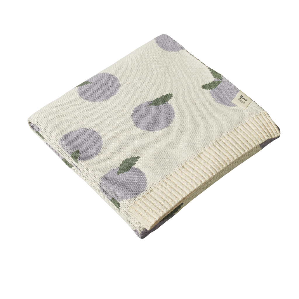 Nature Baby Cot Dune Blanket - Grande Plum Kit