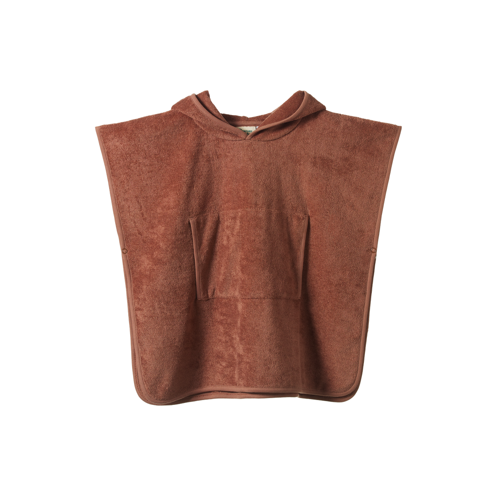 Nature Baby Bear Poncho Towel - Hazelnut