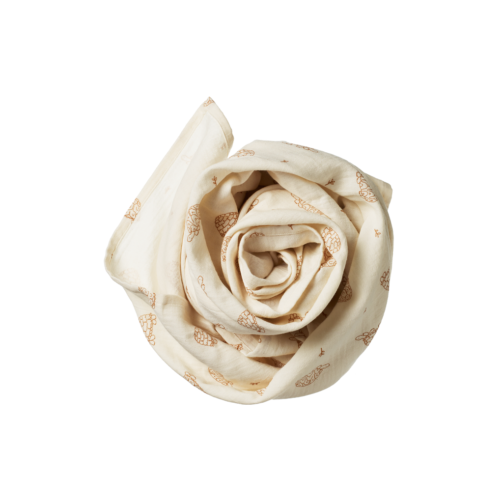 Nature Baby Muslin Wrap - Tortoise Print Muslin