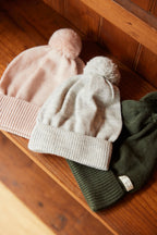 Alpine Pom Pom Beanie - Thyme