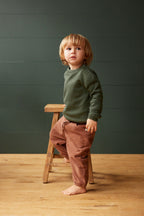 Merino Knit Pullover - Thyme