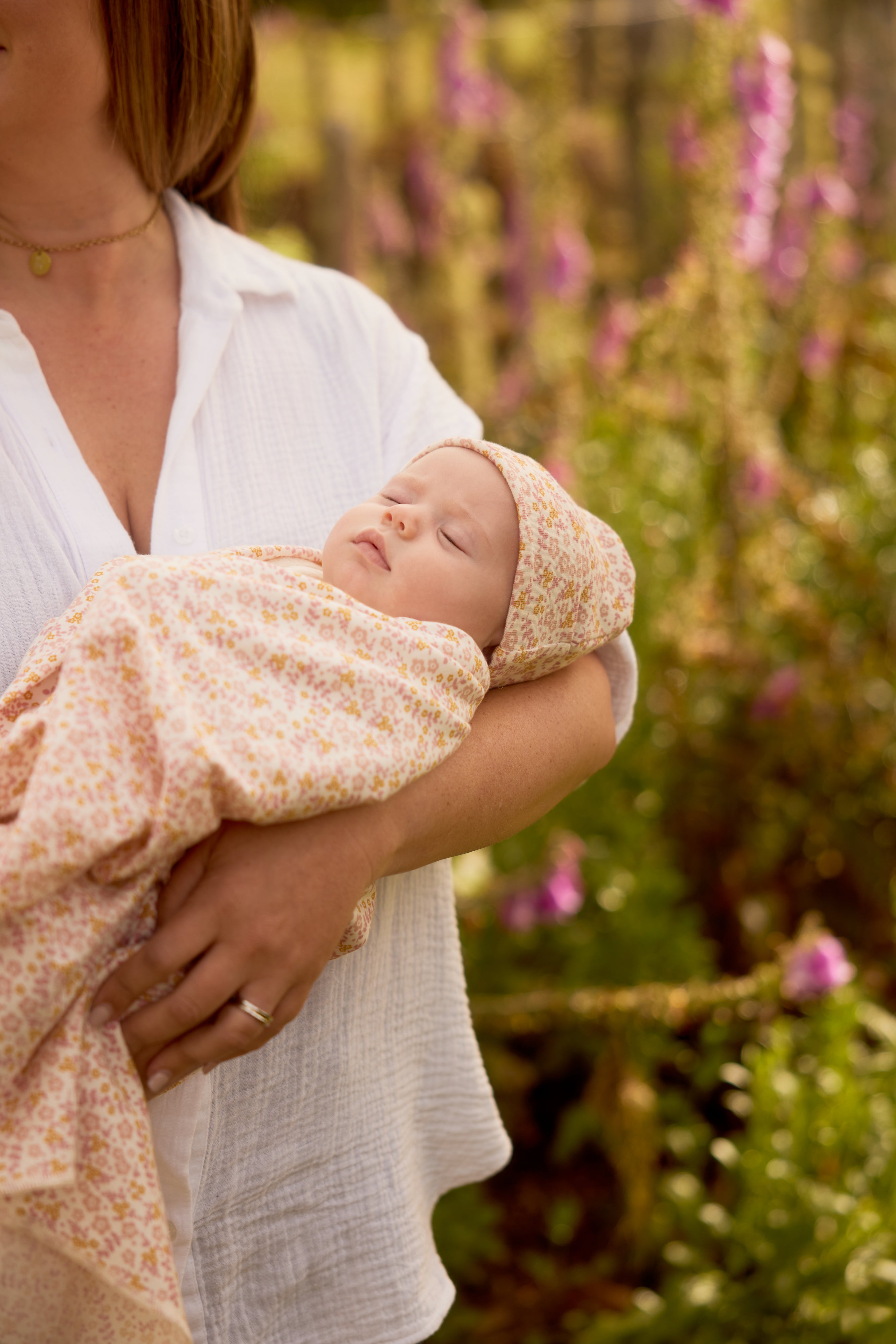 Nature Baby Wrap - Daisy Belle Print