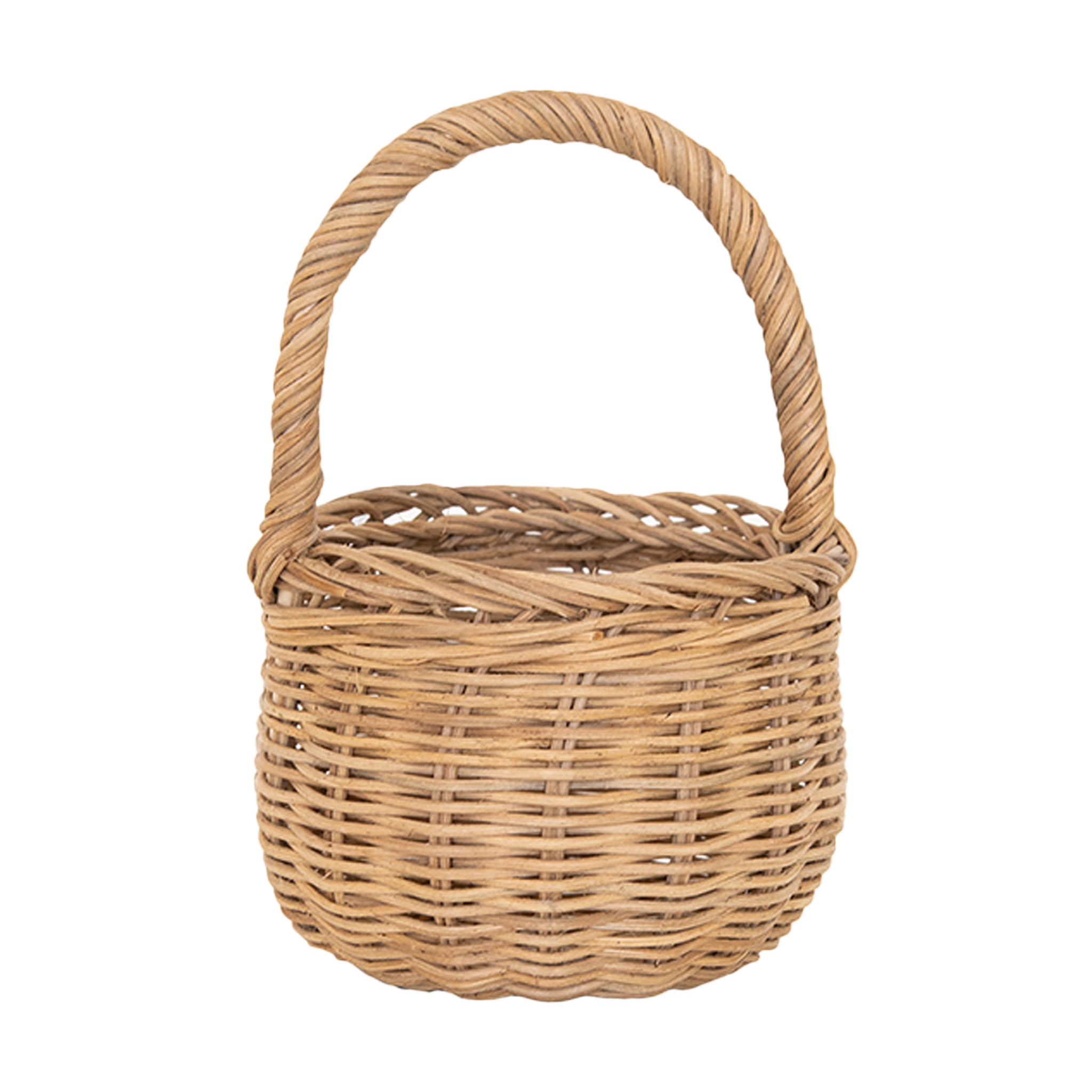 Rattan Berry Basket - Natural