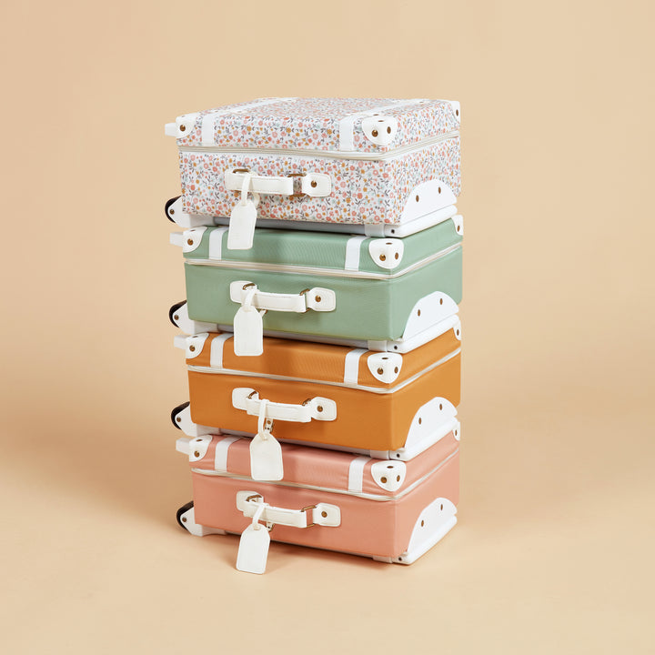 Olli Ella See-ya Suitcase - Apricot