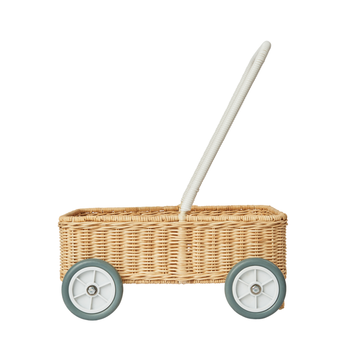 Olli Ella Rattan Wamble Walker - Straw