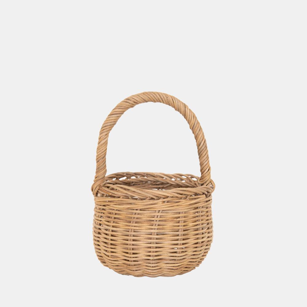Rattan Berry Basket - Natural