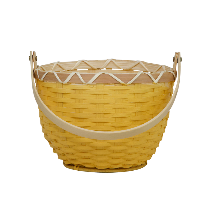 Olli Ella Blossom Basket Small - Mustard
