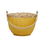 Blossom Basket Small - Mustard