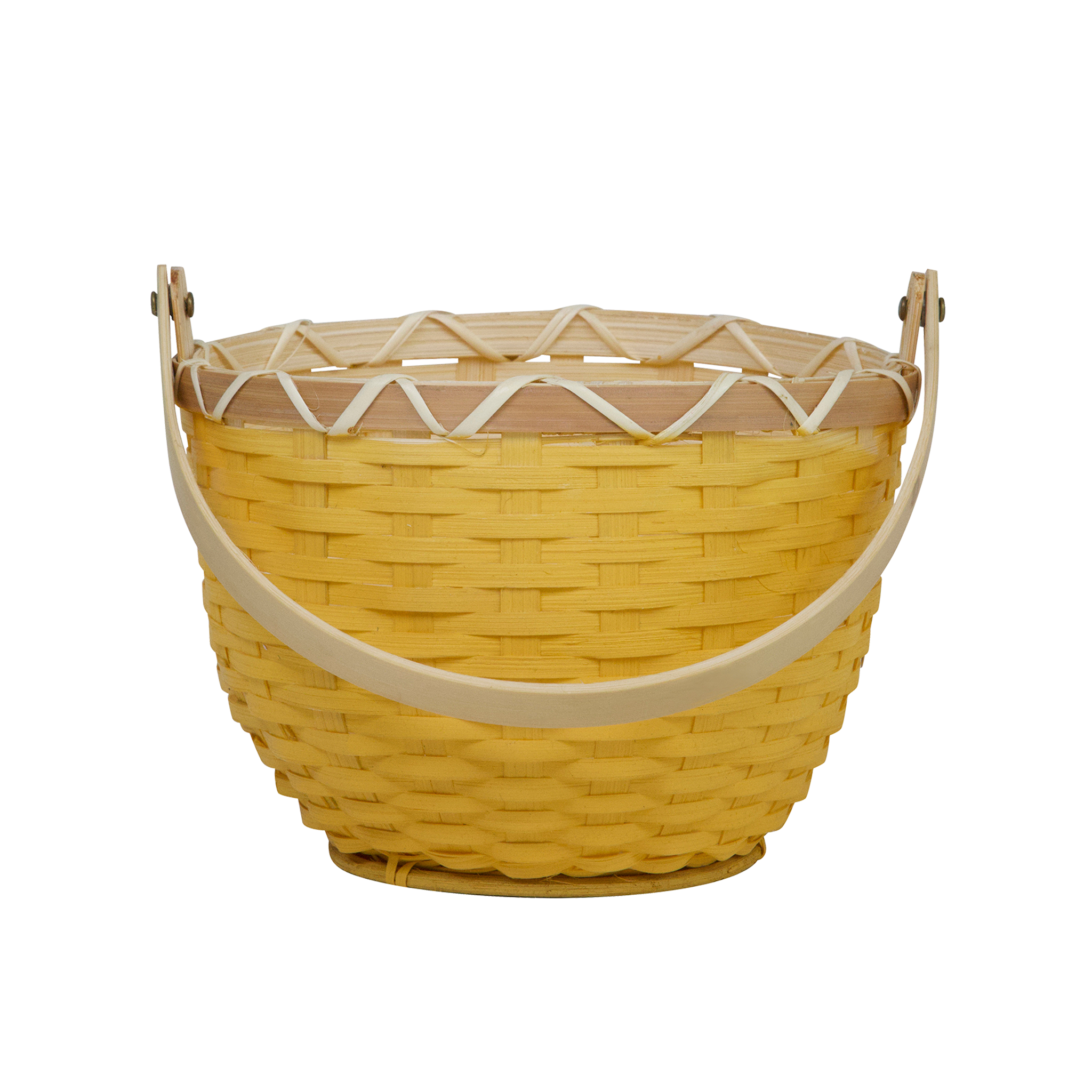 Blossom Basket Small - Mustard
