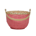 Blossom Basket Small - Raspberry