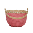 Blossom Basket Small - Raspberry