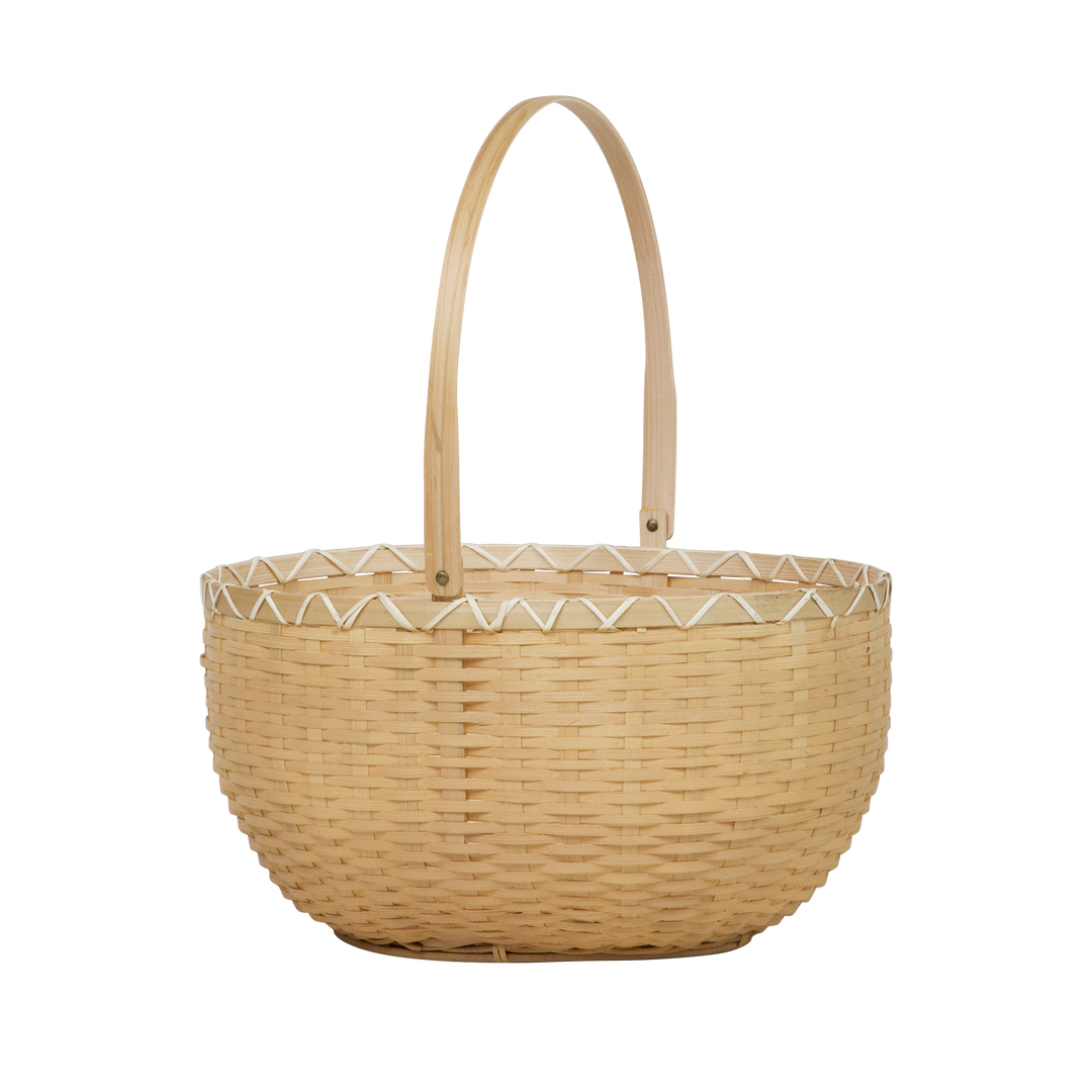 Olli Ella Blossom Basket Oval - Nude