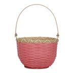 Blossom Basket Small - Raspberry