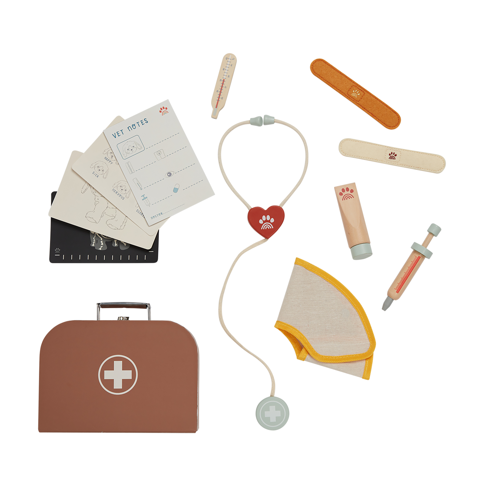Dinkum Dogs Vet Set - Clay