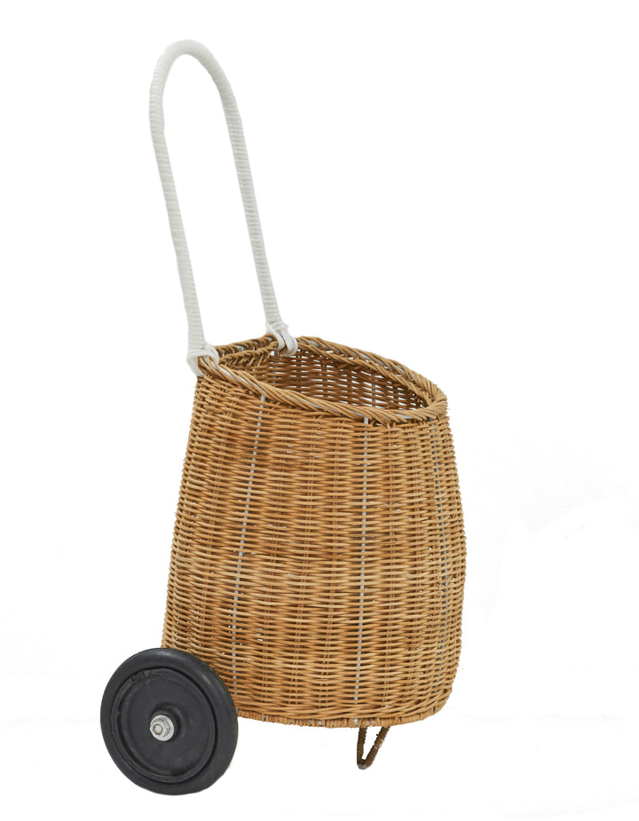 Olli Ella Rattan Luggy Basket Mama Size - Natural