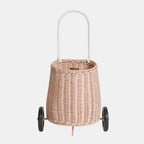 Rattan Luggy Basket - Rose