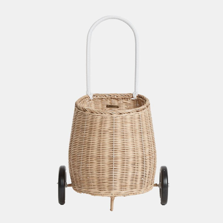 Olli Ella Rattan Luggy Basket - Straw